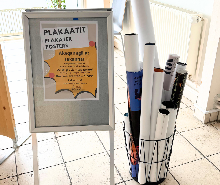 Plakatit akeqanngitsut – takanna!